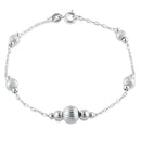 Sterling Silver Balls Bracelet