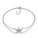 Sterling Silver Starfish Bracelet