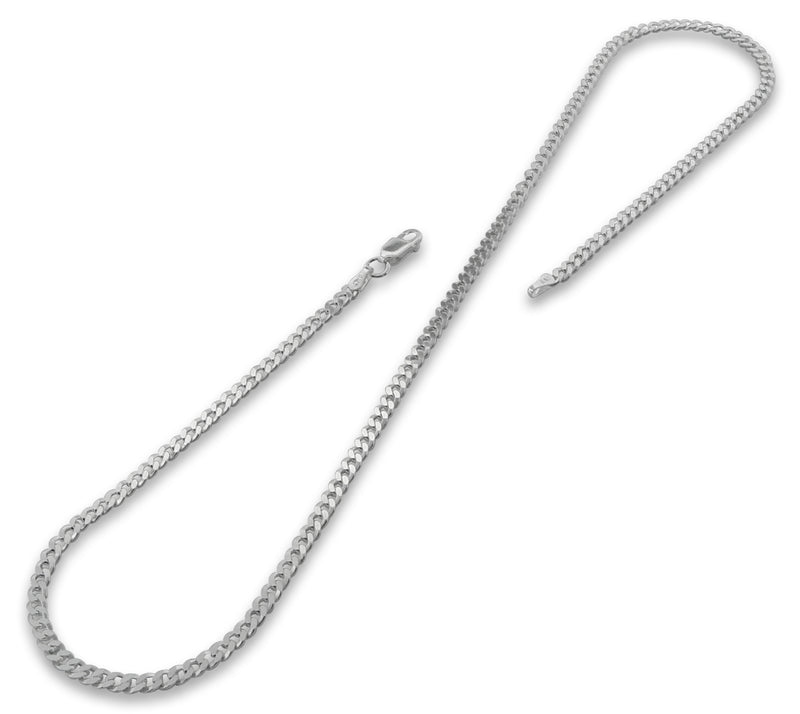 Sterling Silver Curb Chain 3.0MM