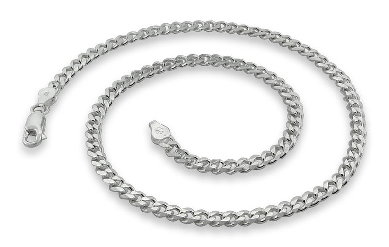 Sterling Silver Curb Chain 4.5MM