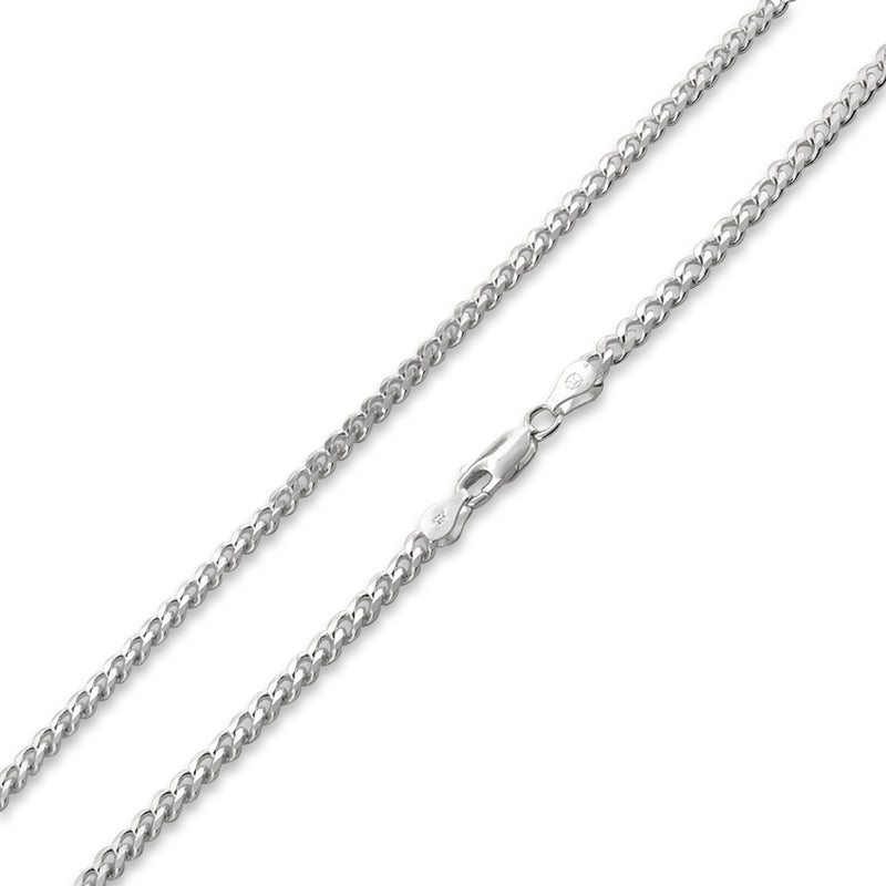 Sterling Silver Curb Chain 4.5MM