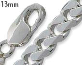 Sterling Silver Curb Chain 13MM