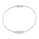 Sterling Silver Small Infinity Bracelet