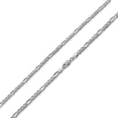 Sterling Silver Figaro Chain 4.5mm