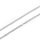 Sterling Silver Flat Curb Chain Necklace 4.8mm