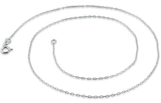 Sterling Silver Forz D/C Chain Necklace - 1.35mm