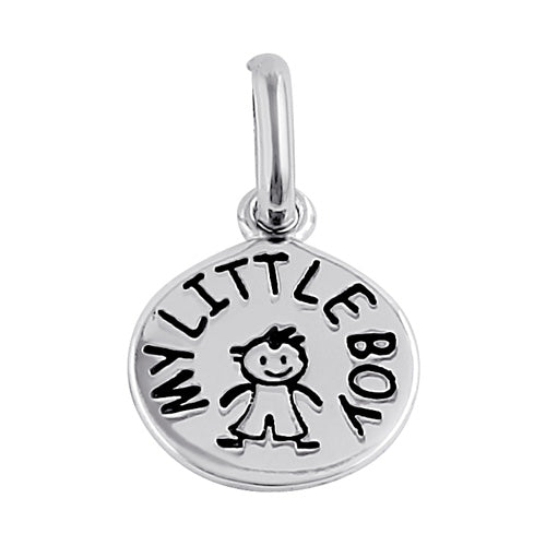 Sterling Silver My Little Boy Pendant