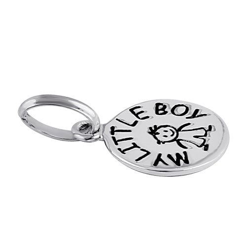 Sterling Silver My Little Boy Pendant