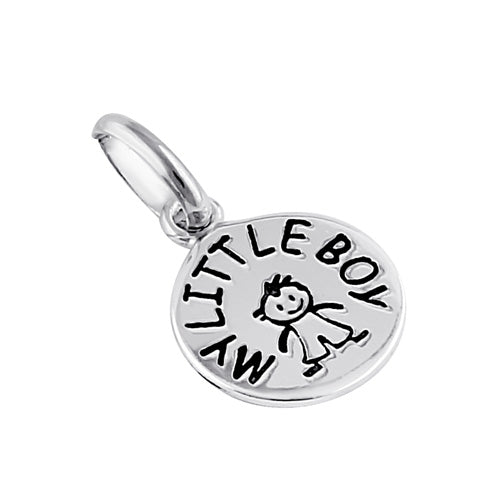 Sterling Silver My Little Boy Pendant