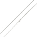 Sterling Silver Glitter Snake Chain 0.9mm