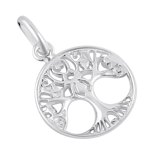 Sterling Silver Tree of Life Female Pendant