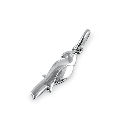 Sterling Silver Parrot Pendant