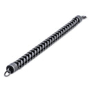 Stainless Steel Dark Antique Finish Curb Bracelet