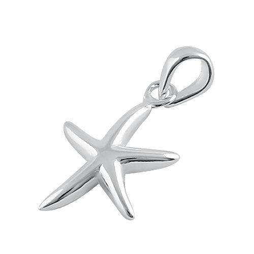 Sterling Silver Star Fish Pendant