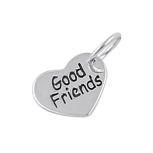 Sterling Silver "Good Friends" Pendant