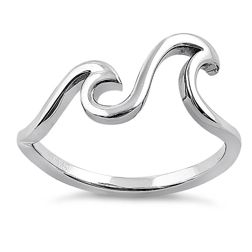 Sterling Silver Epic Waves Ring