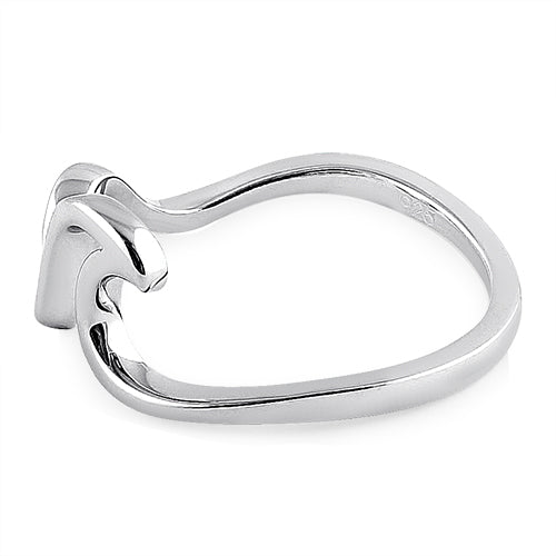 Sterling Silver Epic Waves Ring