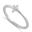 Sterlig Silver Cactus Ring
