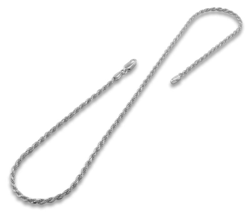 Sterling Silver Rope Chain 2.3MM