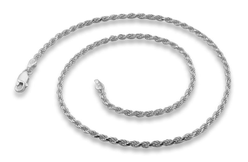 Sterling Silver Rope Chain 2.3MM