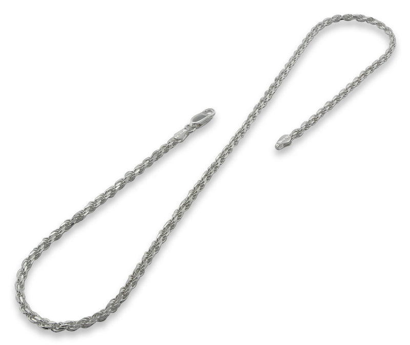 Sterling Silver Rope Chain 2.8MM