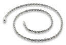 Sterling Silver Rope Chain 2.8MM