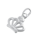 Sterling Silver Crown Pendant