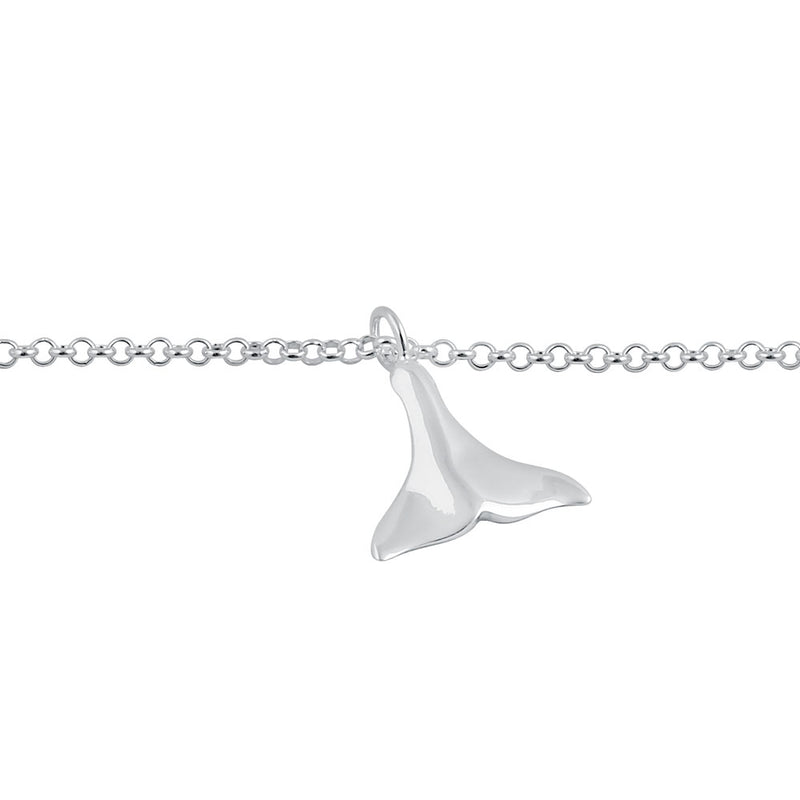Sterling Silver Dolphin Tale Bracelet