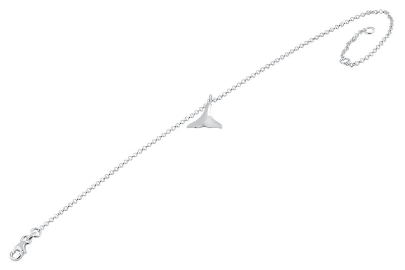 Sterling Silver Dolphin Tale Bracelet