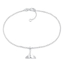 Sterling Silver Dolphin Tale Bracelet