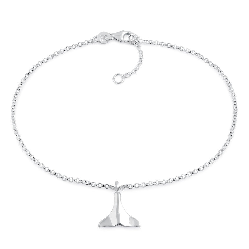 Sterling Silver Dolphin Tale Bracelet