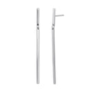 Sterling Silver Dangling Bar Earrings