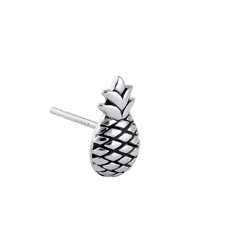 Sterling Silver Pineapple Earrings