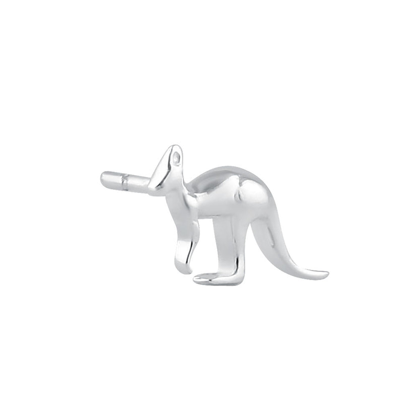 Sterling SIlver Kangaroo Stud Earrings