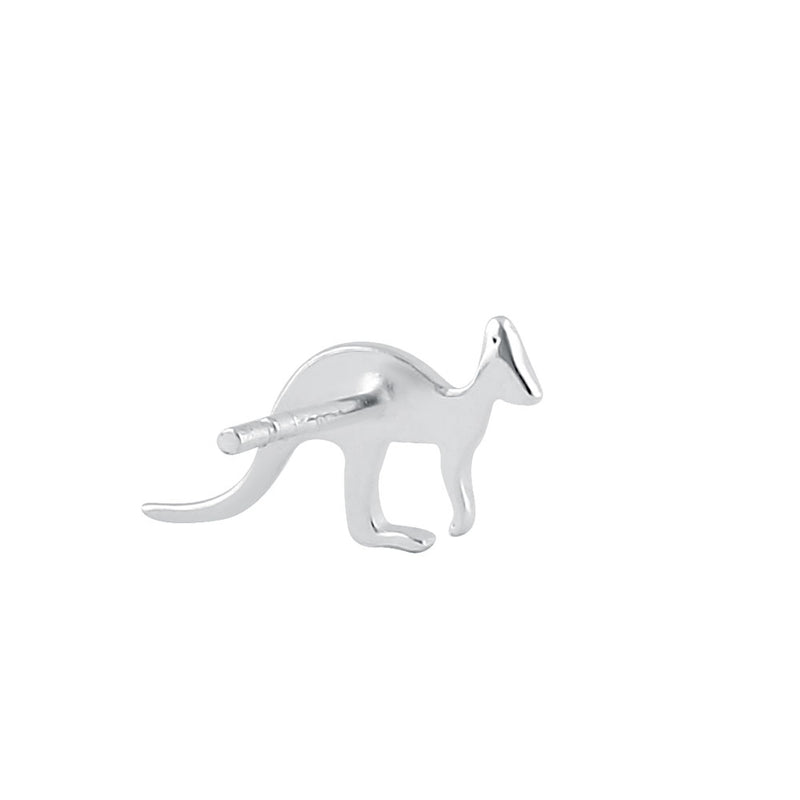 Sterling SIlver Kangaroo Stud Earrings