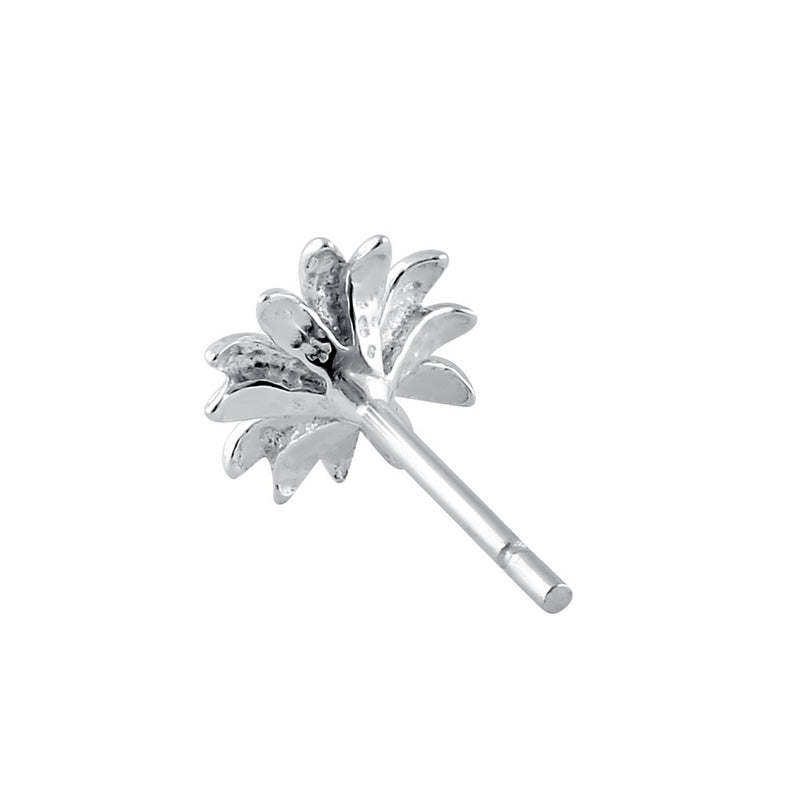 Sterling Silver Daisy Earrings