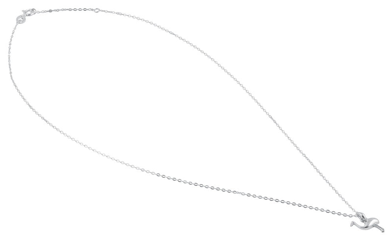 Sterling Silver Ostrich Necklace