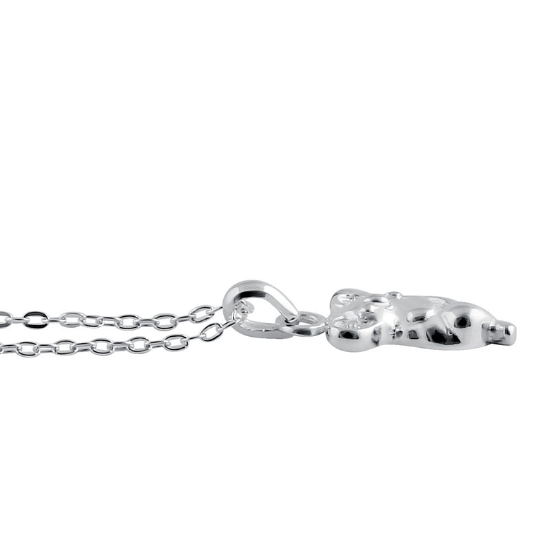 Sterling Silver Koala Necklace