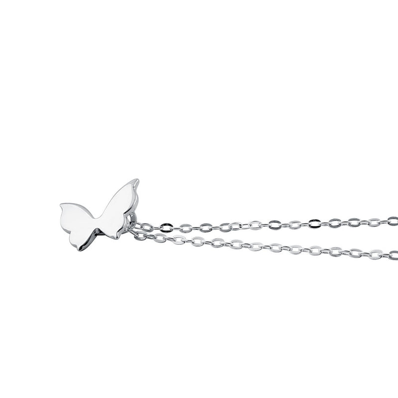 Sterling Silver Butterfly Necklace