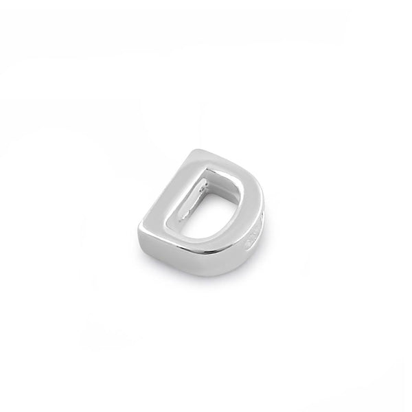 Sterling Silver Capital "D" Pendant