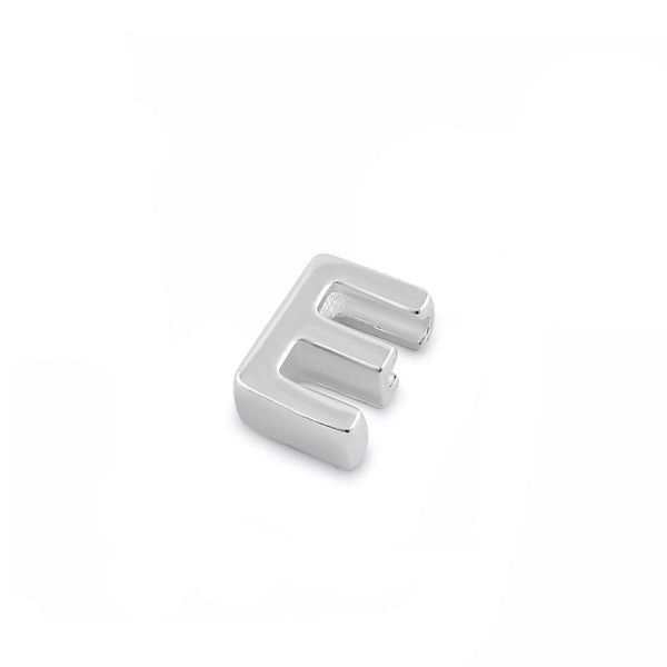 Sterling Silver Capital "E" Pendant