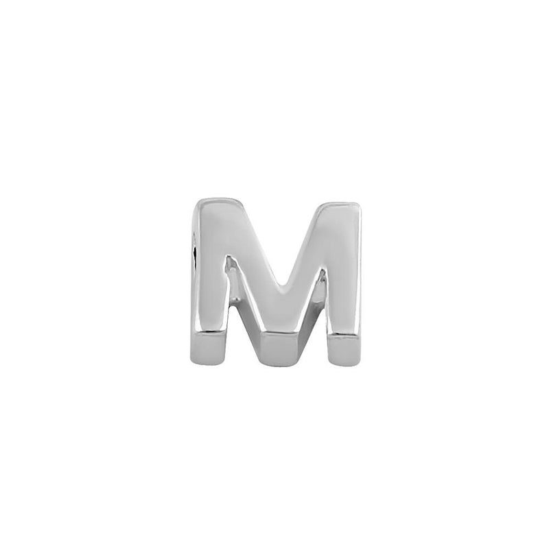 Sterling Silver Capital "M" Pendant