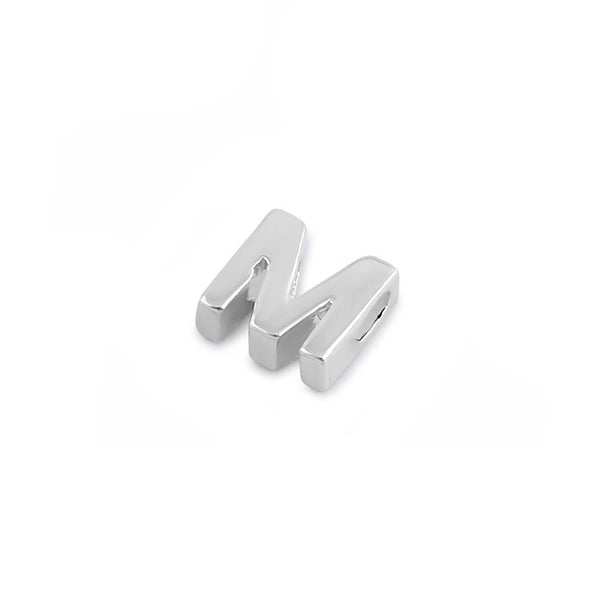 Sterling Silver Capital "M" Pendant