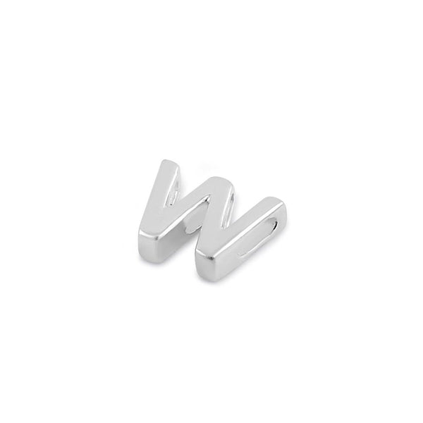 Sterling Silver Capital "W" Pendant