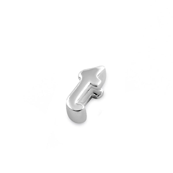 Sterling Silver Lowercase  "t" Pendant