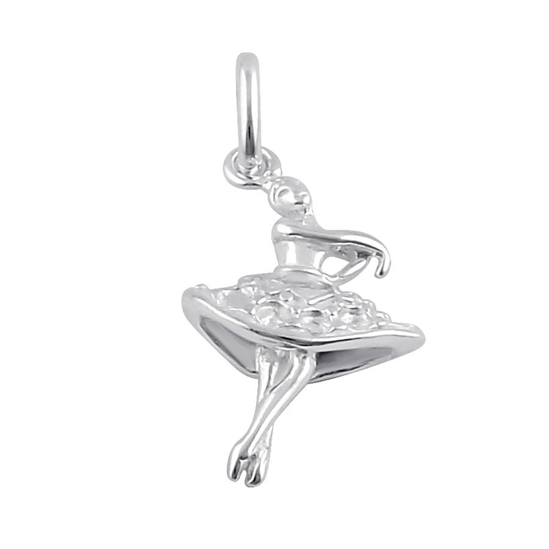 Sterling Silver Nutcracker Ballerina Pendant