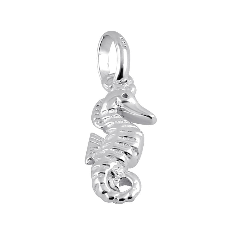 Sterling Silver Seahorse Pendant