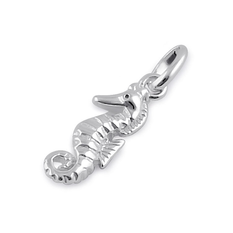 Sterling Silver Seahorse Pendant