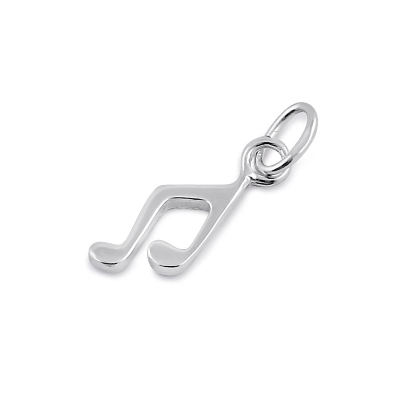 Sterling Silver Music Symbol Pendant