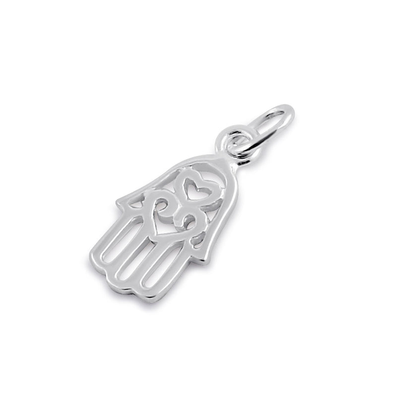 Sterling Silver Hamsa Pendant